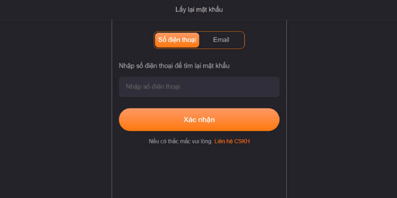 Hướng dẫn chi tiết cách xử lý khi quên mật khẩu 88AA